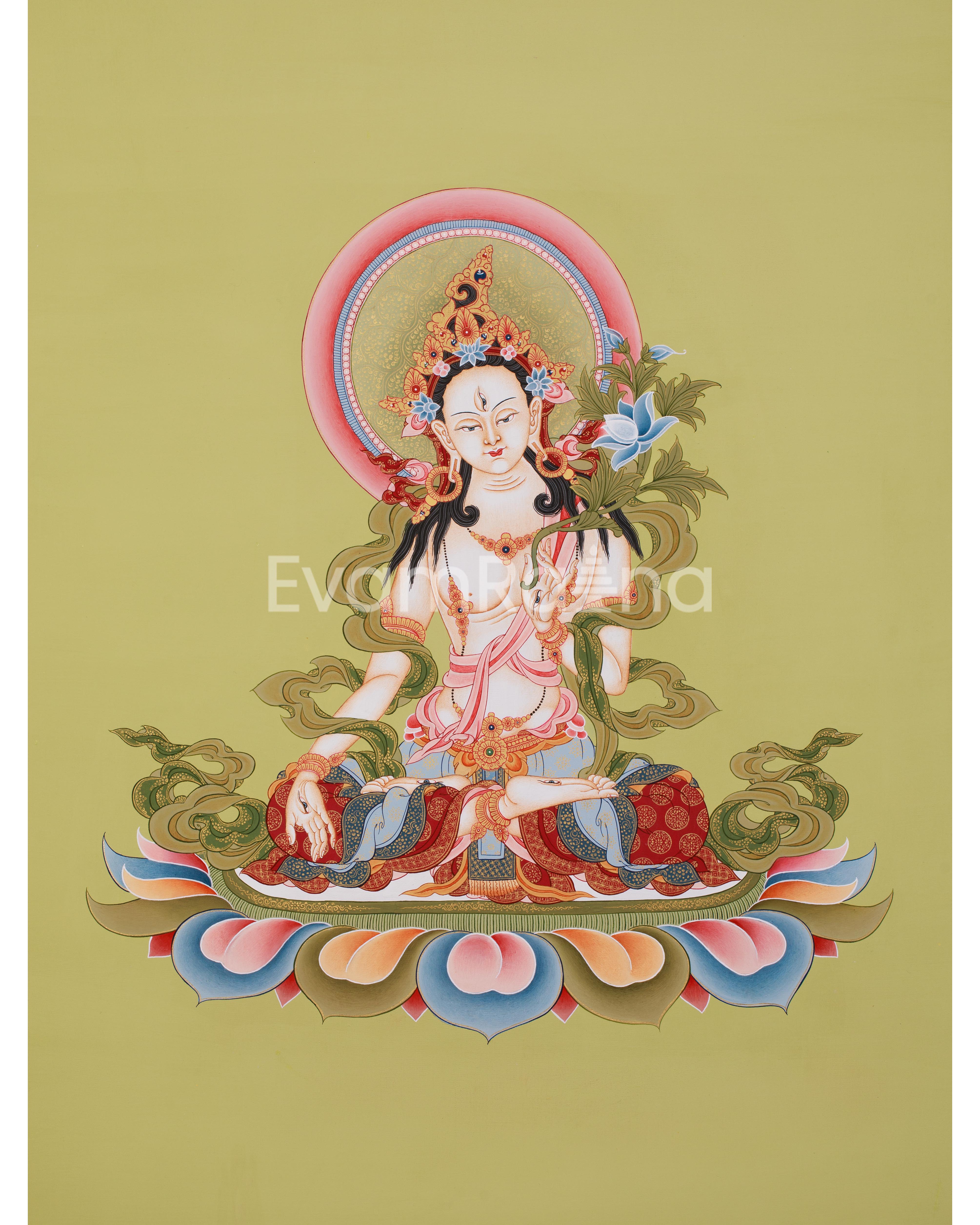 Bodhisattva Sita Tara Thangka