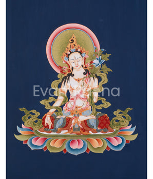 White Tara Blessing Thangka
