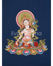 White Tara Blessing Thangka 