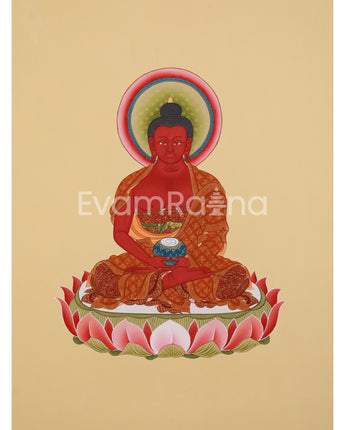 Pure Land Amitabha Buddha Thangka 