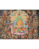 Grand Tibetan Dzambhala Thangka