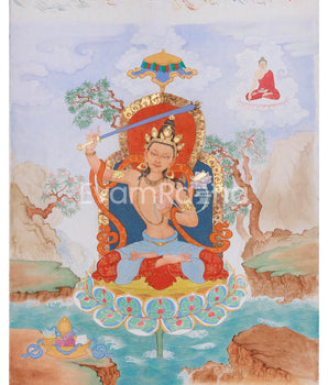 Rare & Unique Artwork of Manjushri