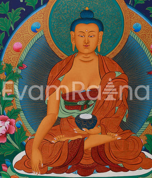 Historical Gautama Buddha Thangka | Founder of Buddhism