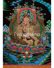 Guru Tsokye Dorje Artwork | Lotus Deity of Vajrayana | Power, Compassion and Wisdom