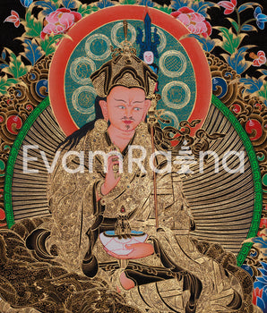 Guru Tsokye Dorje Artwork | Lotus Deity of Vajrayana | Power, Compassion and Wisdom