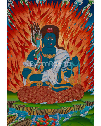 Achalanatha Thangka | Guardian of Wisdom and Obstacle Removal