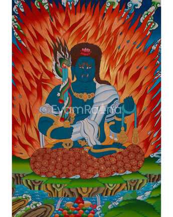 Achalanatha Thangka | Guardian of Wisdom and Obstacle Removal