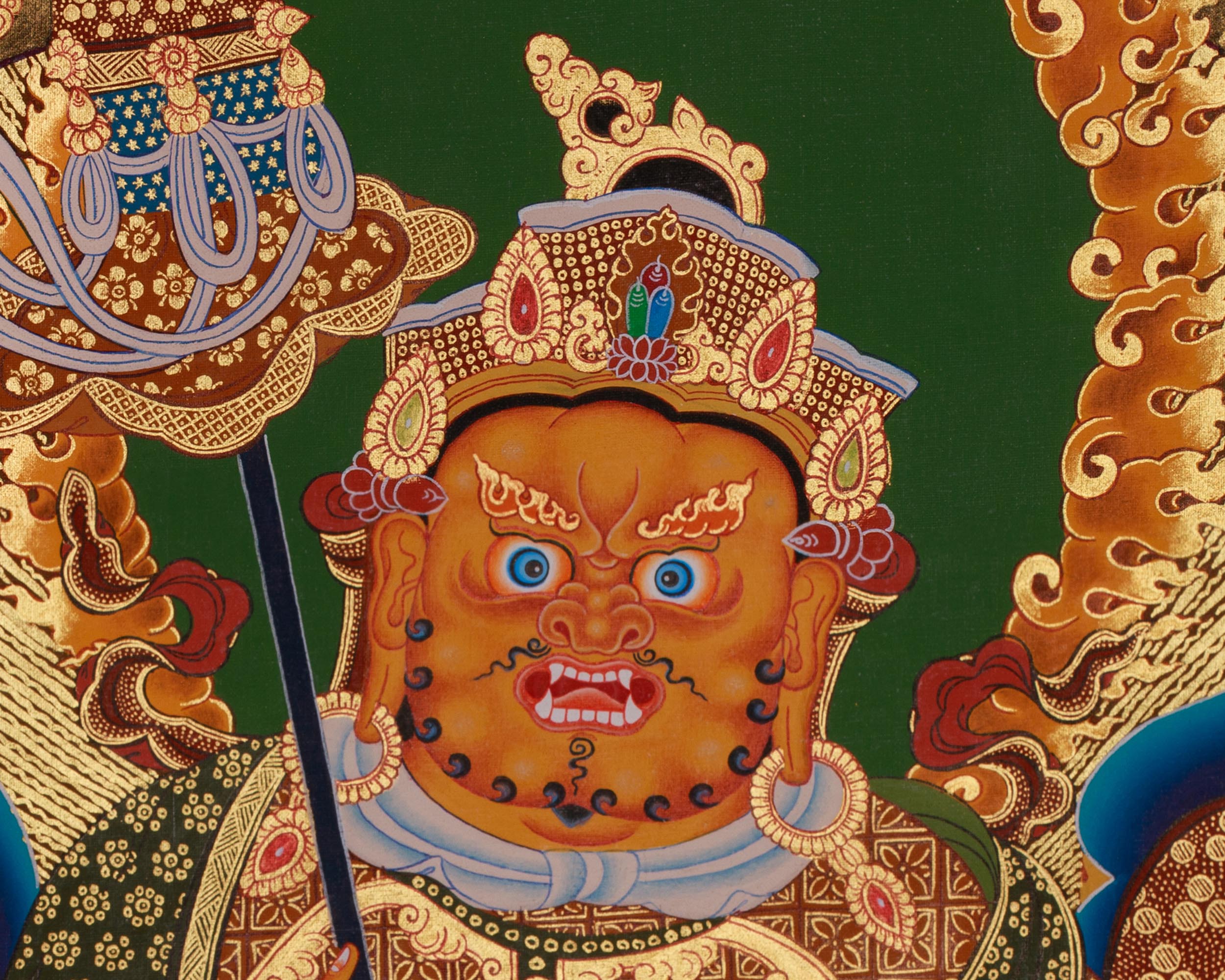 Vaishravana Painting | Guardian King of Wealth and the North