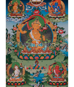 five-manjushri-thangka