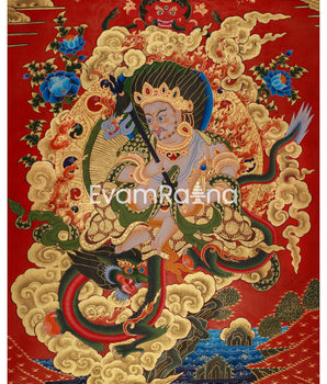 Guardian of Prosperity, White Dzambhala | Wealth Deity of Generosity and Protection