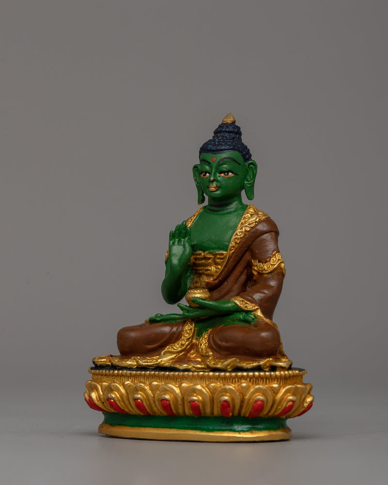 Buddha Amogasiddhi Figurine | Sacred Meditation Sculpture