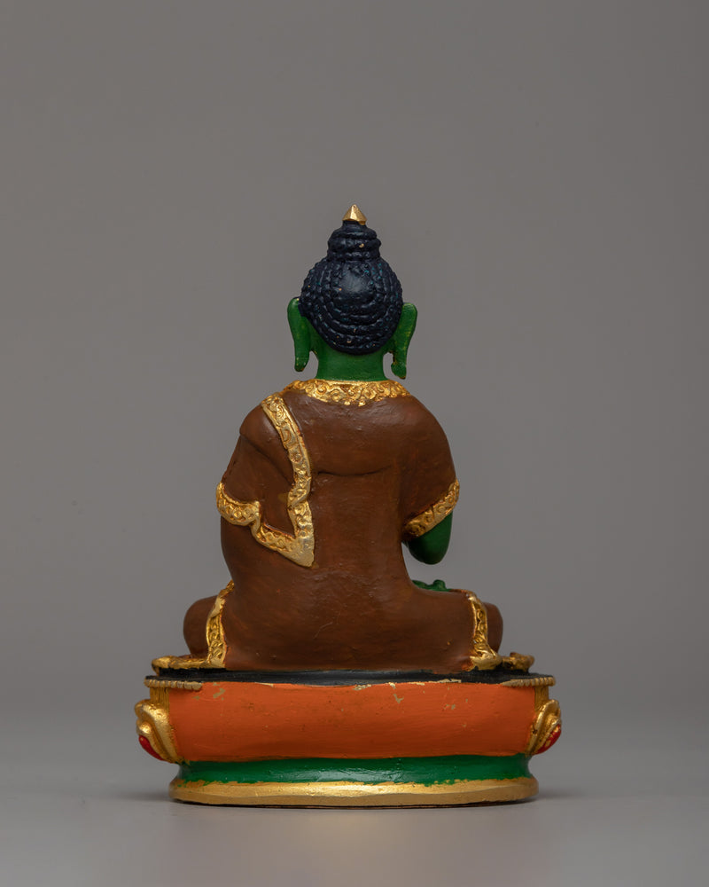 Buddha Amogasiddhi Figurine | Sacred Meditation Sculpture