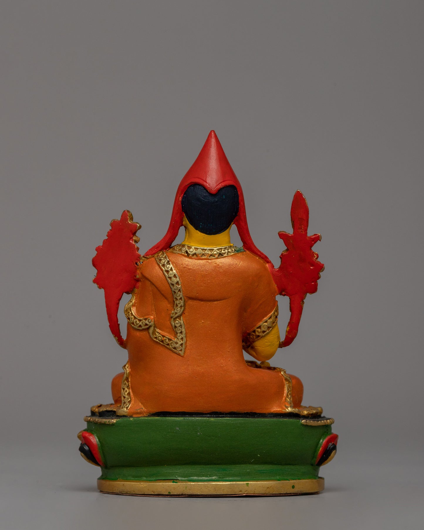 Buddhist Master Tsongkhapa Figurine | Tibetan Guru Ornament