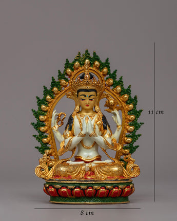 Fagpa Chenresig Figurine