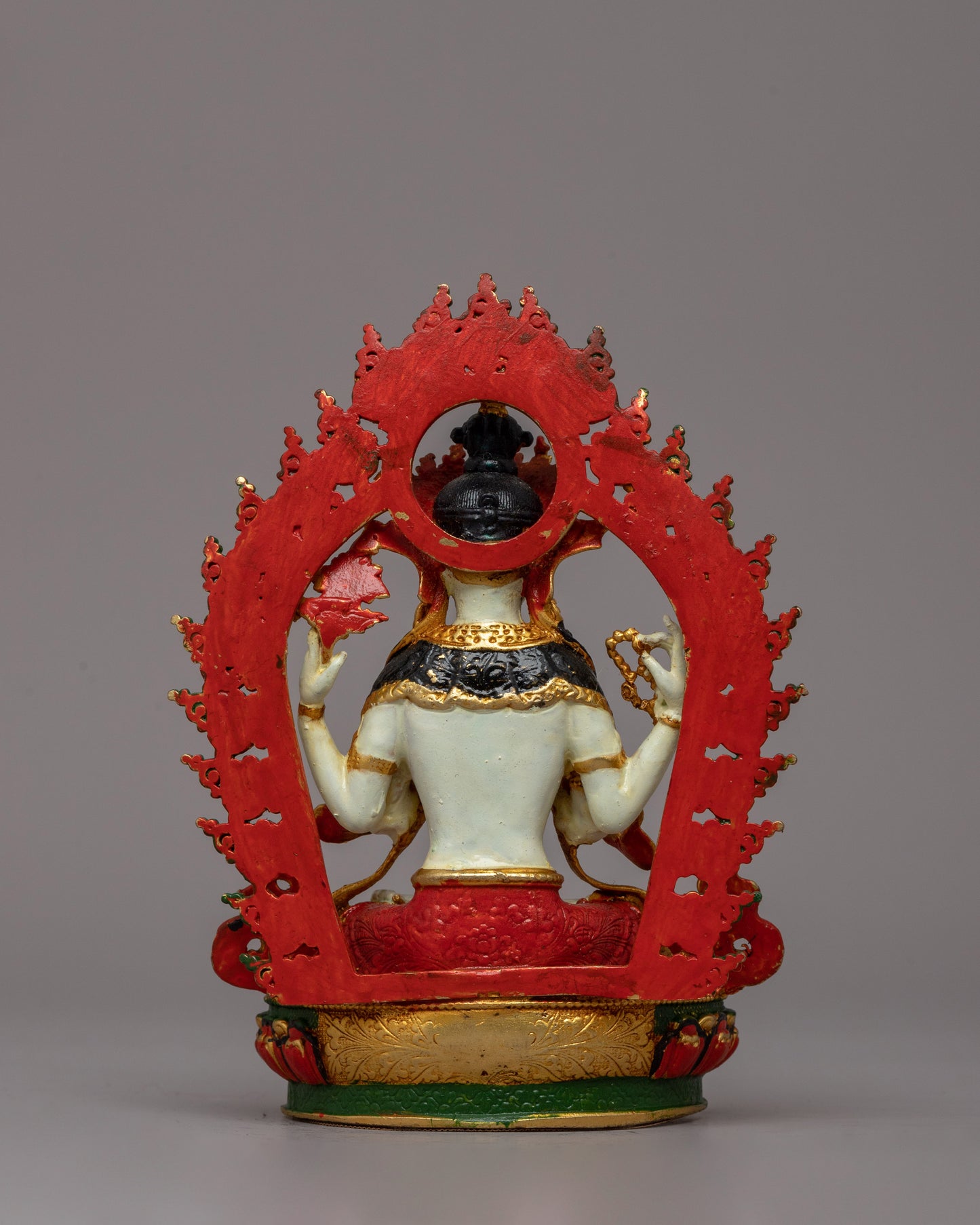 Phagpa Chenresig Figurine | Tibetan Bodhisattva of Compassion