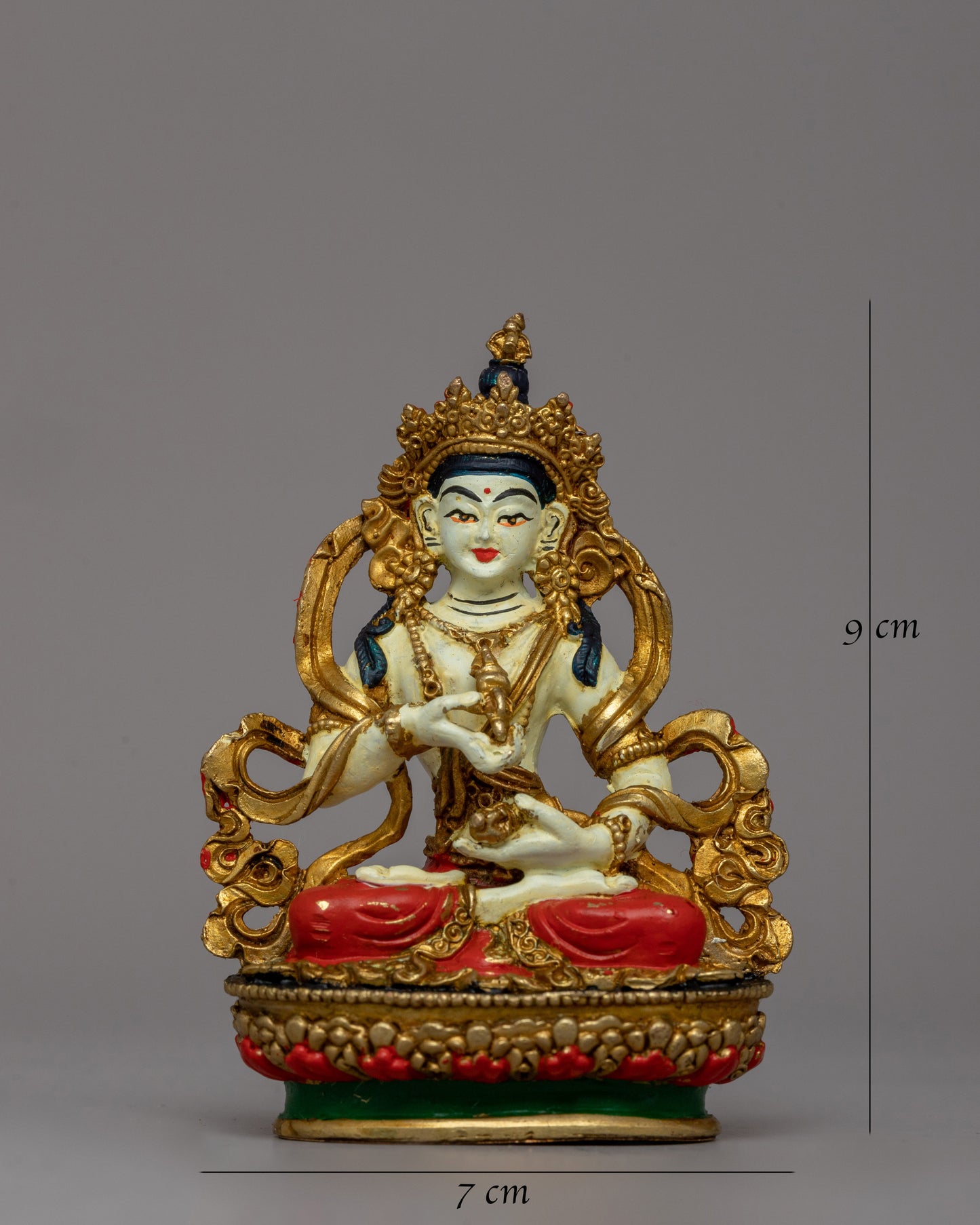 Buddhist Deity Vajrasattva Statue | Spiritual Altar & Meditation Decor