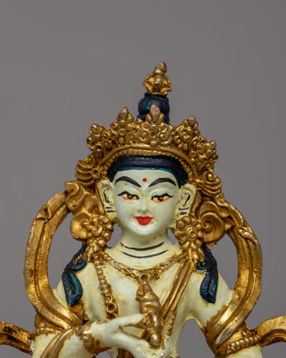 Buddhist Deity Vajrasattva Statue | Spiritual Altar & Meditation Decor