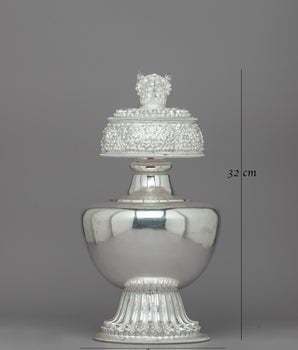 Traditional Sacred Silver Bhumba | Traditional Sacred Silver Bhumba