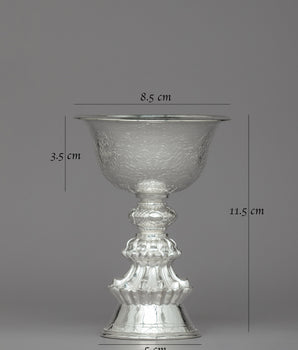 115cm Butter Lamp for Altar | Buddhist Ritual Item