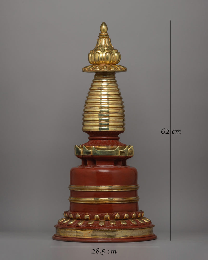 Tibetan Buddhist Stupa for Meditation | Sacred Buddhist Shrine