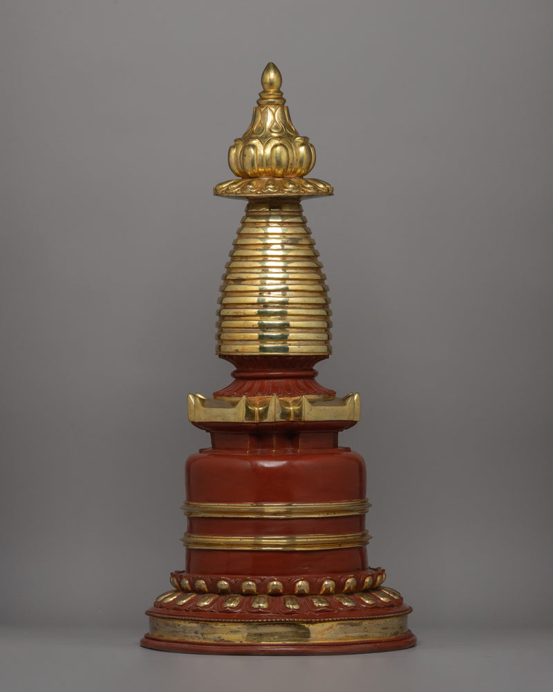 Tibetan Buddhist Stupa for Meditation | Sacred Buddhist Shrine