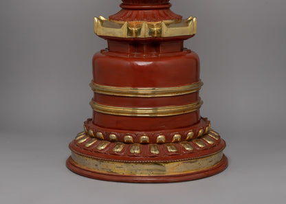 Tibetan Buddhist Stupa for Meditation | Sacred Buddhist Shrine