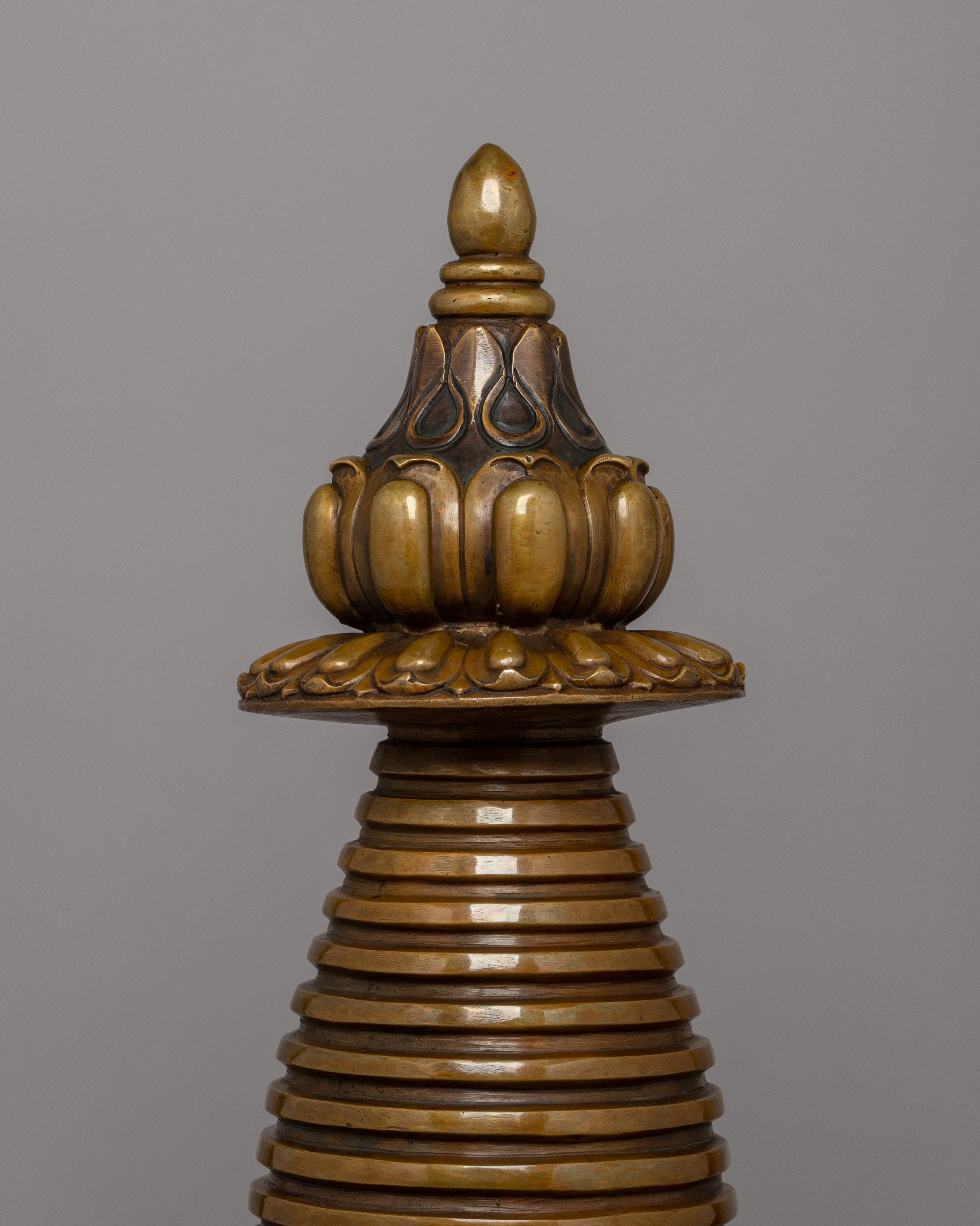 Copper Body Kadampa Chaitya | Sacred Tibetan Buddhist Stupa