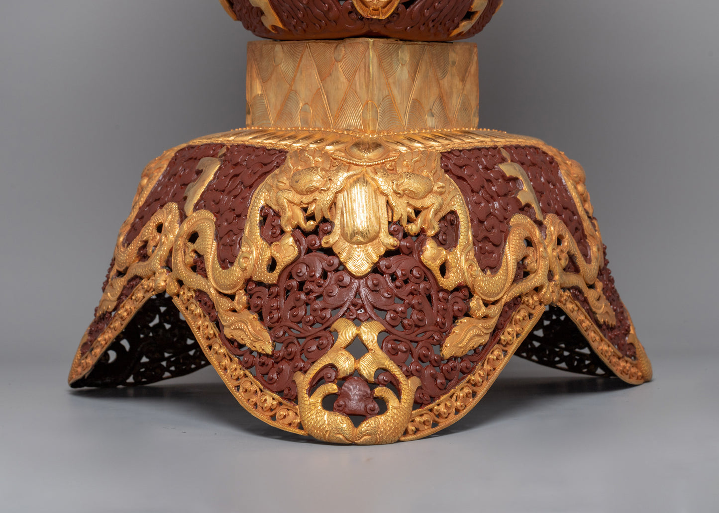 Ritual Bowl Kapala Set | Gold Plating for Sacred Ceremonies