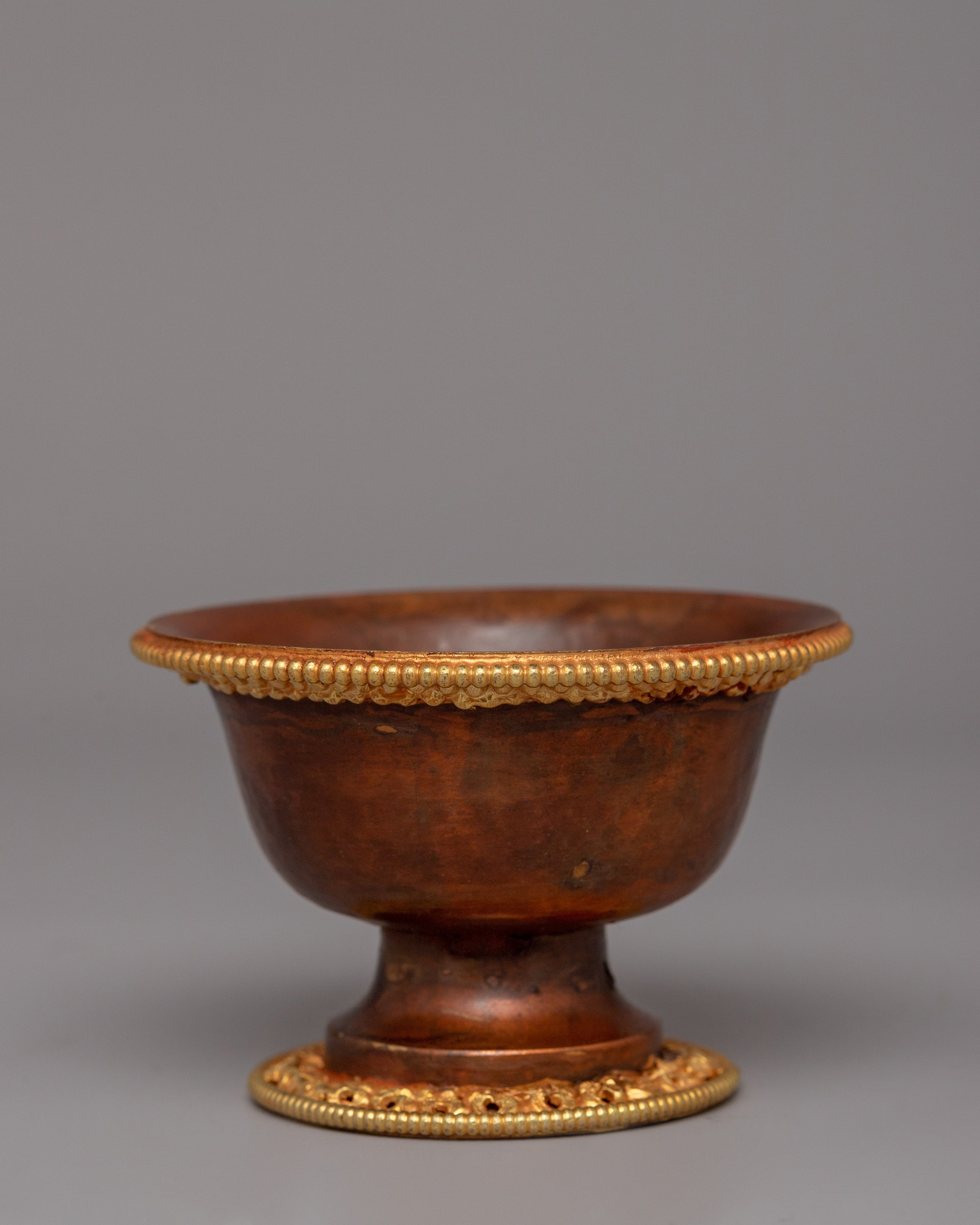 Traditional Tibetan Offering Bowls |  Meditation and  Rituals