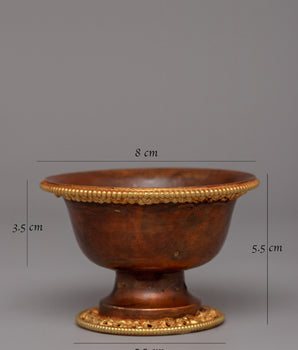 Traditional Tibetan Offering Bowls |  Meditation and  Rituals