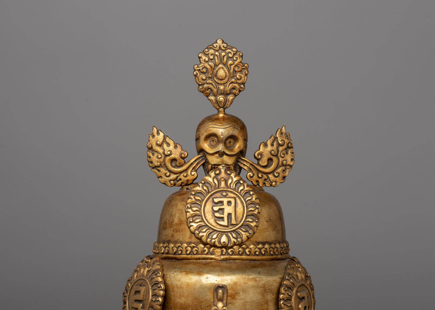 20-Year-Old Buddhist Crown | Buddhist Crown for Rituals &amp; Ceremonies