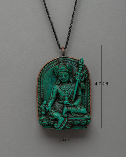 Spiritual Guru Padmasambhava Pendant | Protection & Blessings