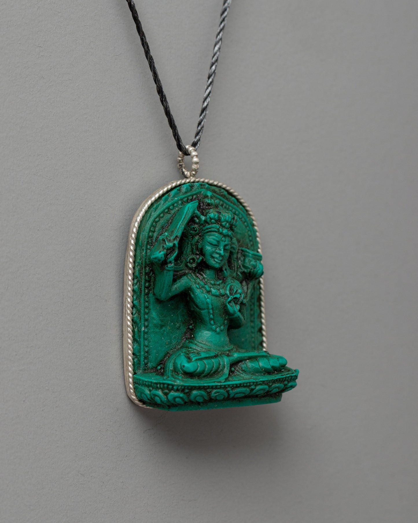 Manjushri Buddha locket | Buddhist Pendant Symbolizing and Enlightenment