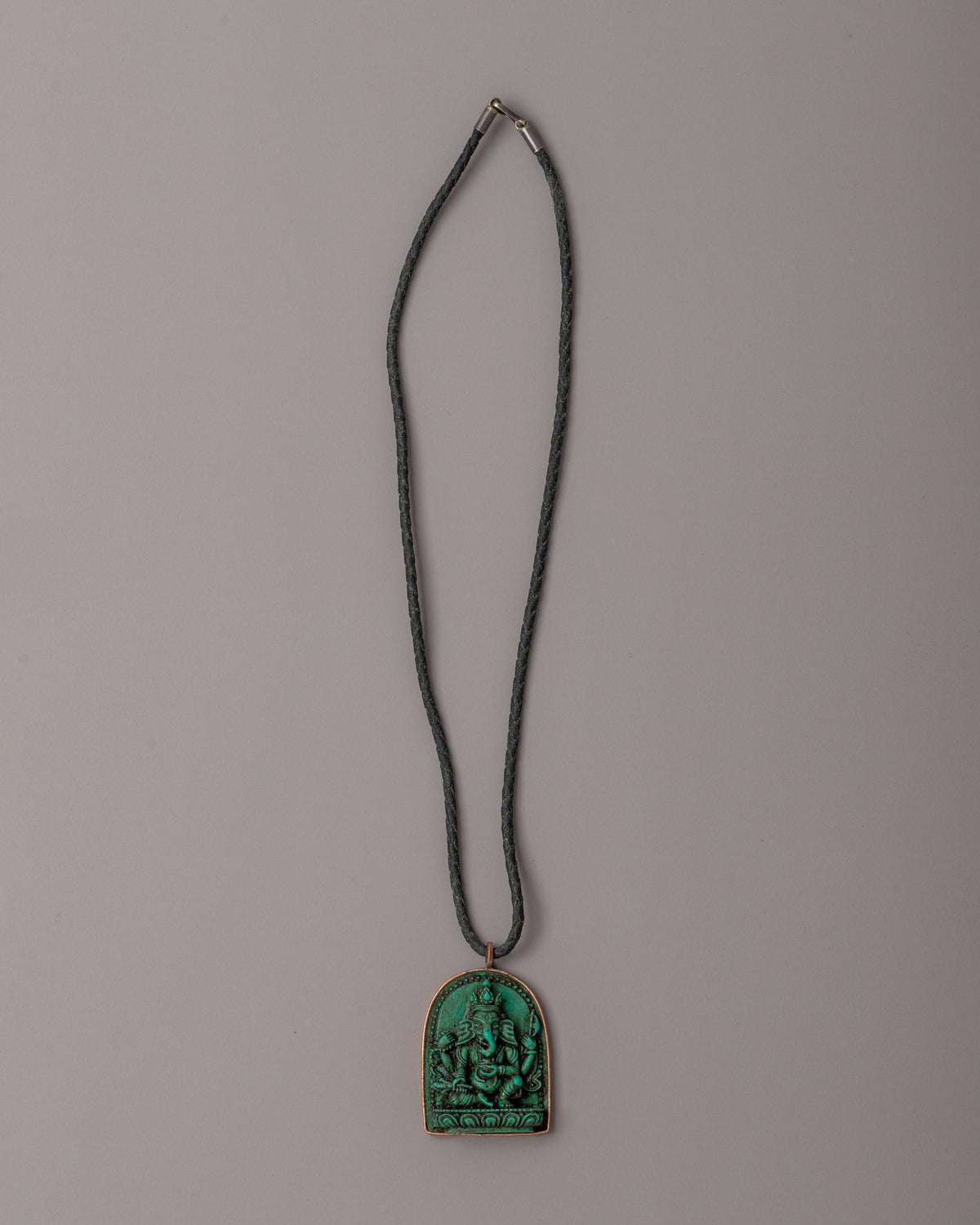 Handmade Copper Ganesh Locket |  Pendant for Success & Prosperity