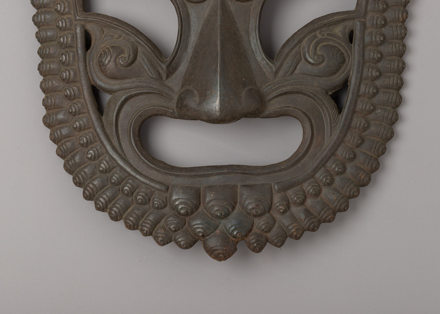 Handmade Tibetan Buddhist Mask | Sacred Himalayan Wall Art