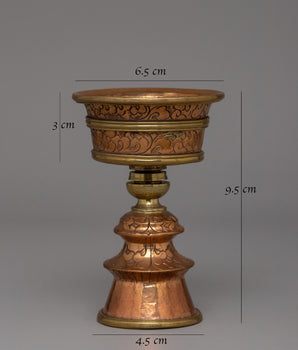Butter Lamp for Rituals | A Sacred Tool for Offering