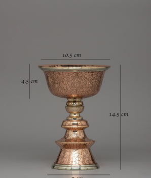 Butter Lamp for Shrine | A Sacred Light for Offerings
