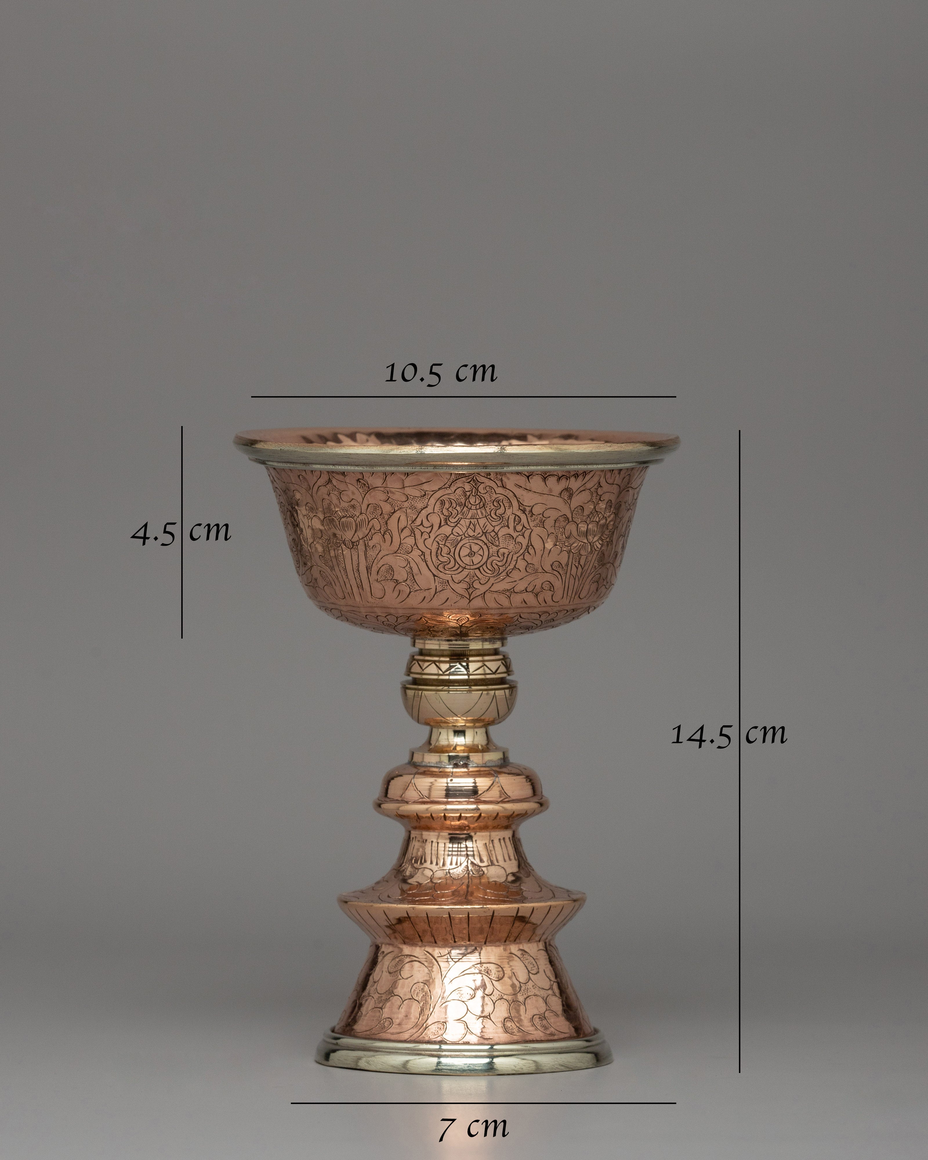 Butter Lamp for Shrine | A Sacred Light for Offerings