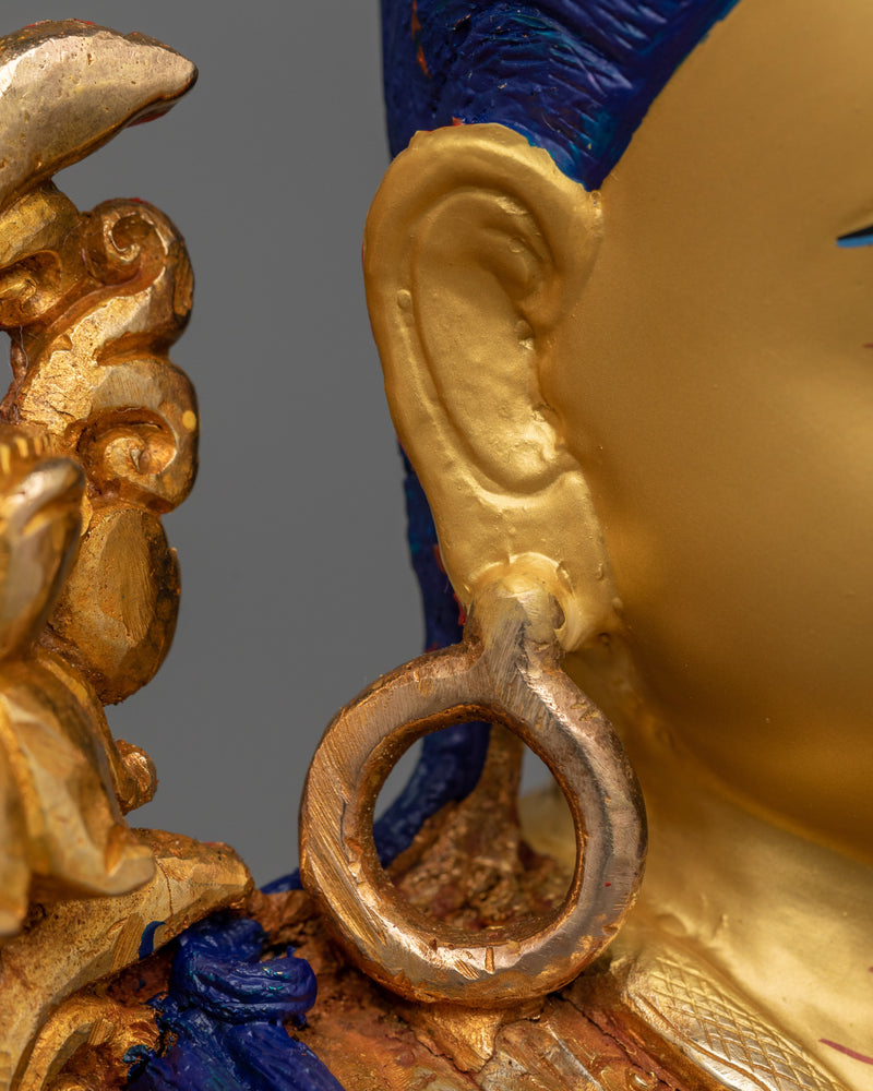 Buddhist Master Jigme Lingpa Sculpture | Rays of Compassion and Wisdom