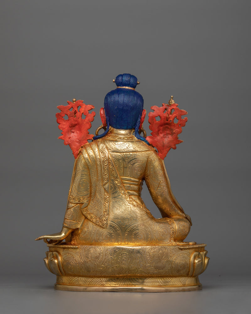 Buddhist Master Jigme Lingpa Sculpture | Rays of Compassion and Wisdom