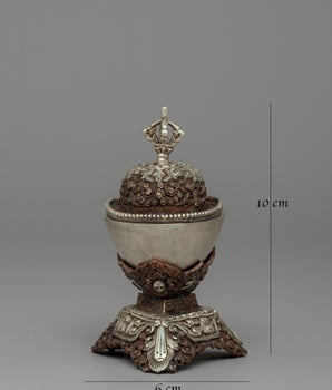 Kapala Offering Bowls for Rituals & Meditation | A Sacred Ritual Offering