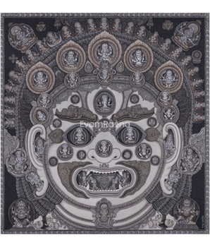 Lord Bhairav, The Powerful Manifestation of Lord Shiva | High Quality Giclee Newari Art