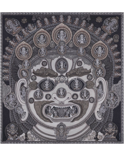 Lord Bhairav, The Powerful Manifestation of Lord Shiva | High Quality Giclee Newari Art