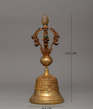 Buddhist Ritual Tool Bell | Essential Tibetan Vajrayana Tool