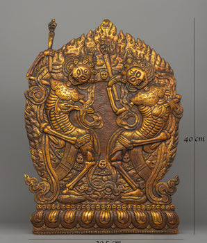 Chitipati Wall Hanging | Symbol of Death and Transcendence