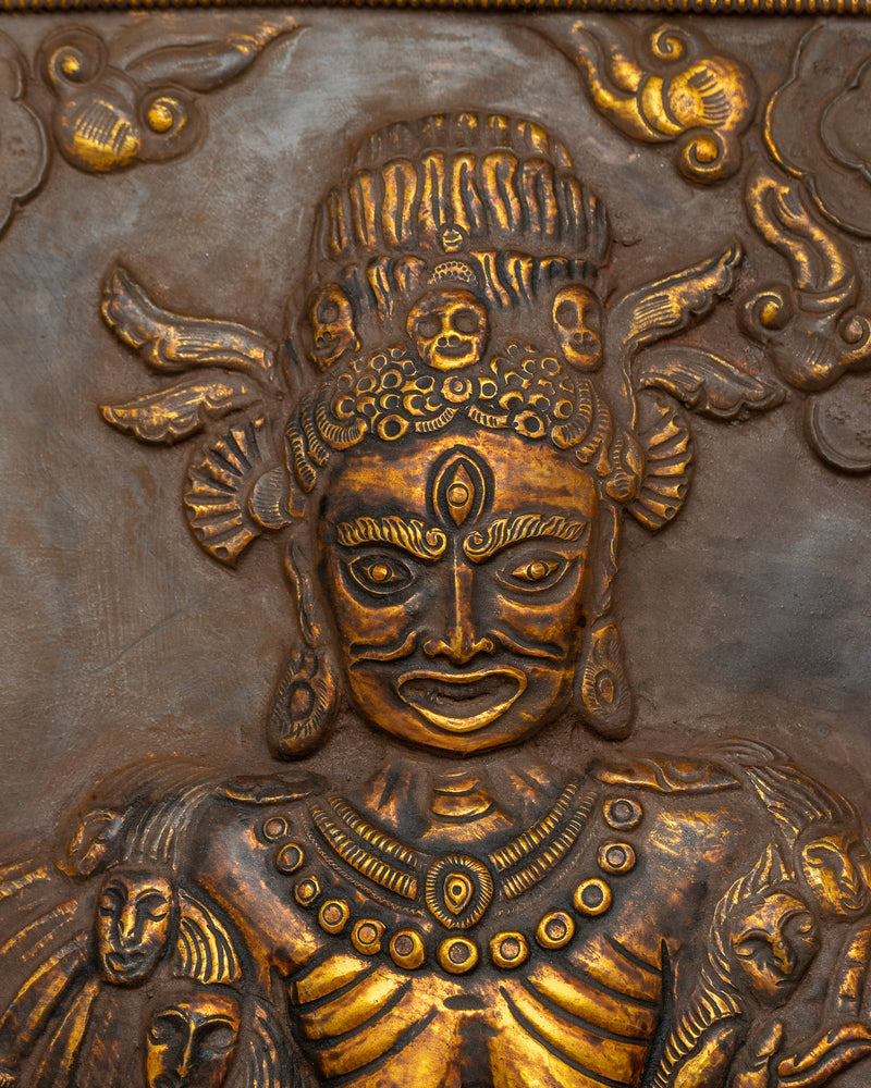 Chamunda Wall Hanging | The Goddess of Destruction and Protection