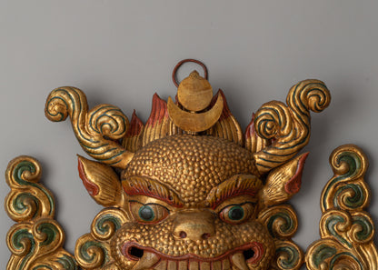 Handcrafted Chhepu Mask | A Symbol of Protection & Spiritual Power