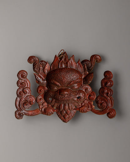 Handcrafted Chhepu Mask | A Symbol of Protection & Spiritual Power