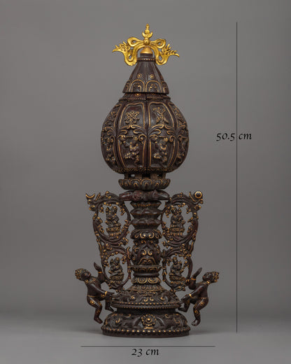 Handcrafted Wooden Lotus Mandala | A Symbol of Enlightenment & Spiritual Awakening
