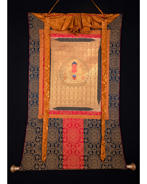 108 Amitabha Buddha Thangka